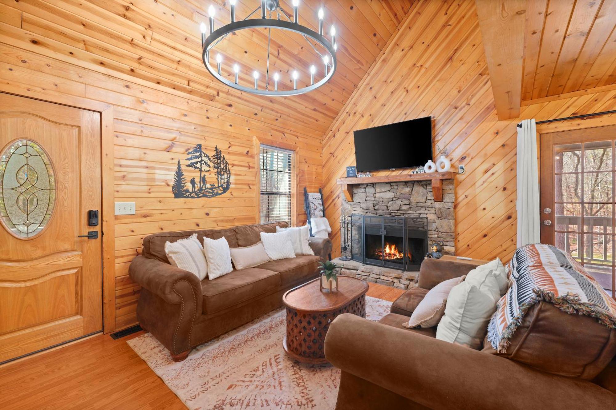 Firefly Lodge - Cozy 4 Bedroom Cabin Minutes To Helen Sautee Nacoochee Kültér fotó